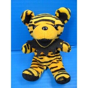 Grateful Dead Bear Beanbag Plush Samson 7" Beanie Liquid Tiger Stripe